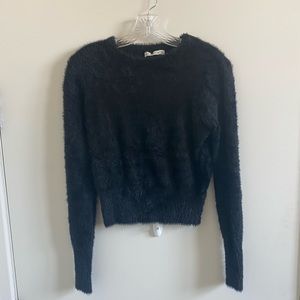 Zara Knit Fuzzy Sweater